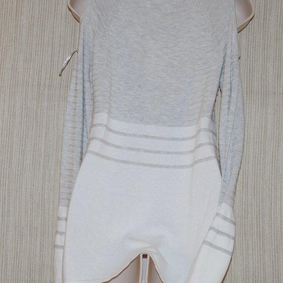 Design History Cotton Rayon Cold Shoulder Sweater - Picture 3 of 4